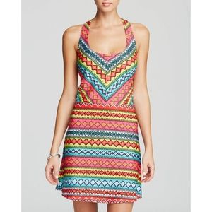 NANETTE LEPORE BAYAMO VIXEN COVER UP DRESS S + M